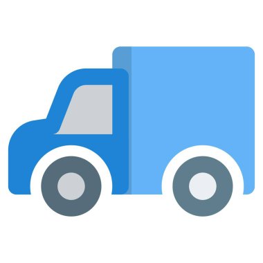 Sevkiyat taşıyan büyük bir kamyonet.