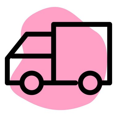 Nakliye kamyonu yüklendi.