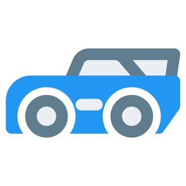 Araba yarışlarında kullanılan spor prototipi.