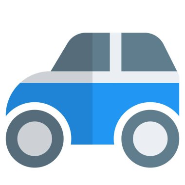 Dört tekerlekli, küçük motorlu dört tekerlekli araç..