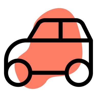 Dört tekerlekli, küçük motorlu dört tekerlekli araç..