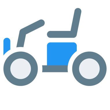 Sahillerde eğlenmek için kullanılan dört tekerlekli bisikletler.