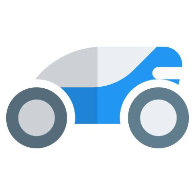 Quadricycle, tipik bir sıkıştırılmış dört tekerlekli..