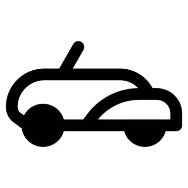 Eğlence için eşsiz bir roadster arabası tasarlandı.