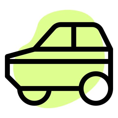 Seyahat ve tur için eşsiz tasarlanmış bir araba.