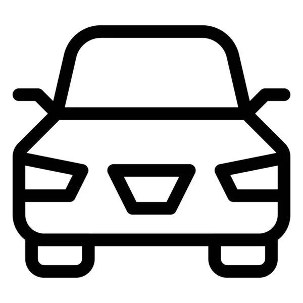 Bil Som Används För Persontransport — Stock vektor