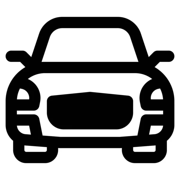 Araba Motorlu Araç Yolcu Kullanımı Için Üretildi — Stok Vektör