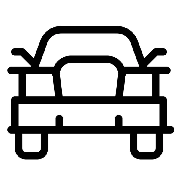 Kołowy Pojazd Silnikowy Lub Samochód — Wektor stockowy