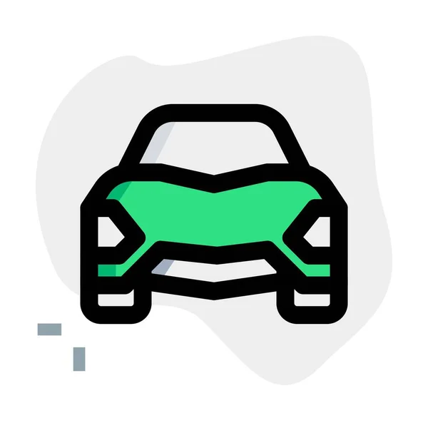Persönliches Cabrio Für Das Pendeln — Stockvektor
