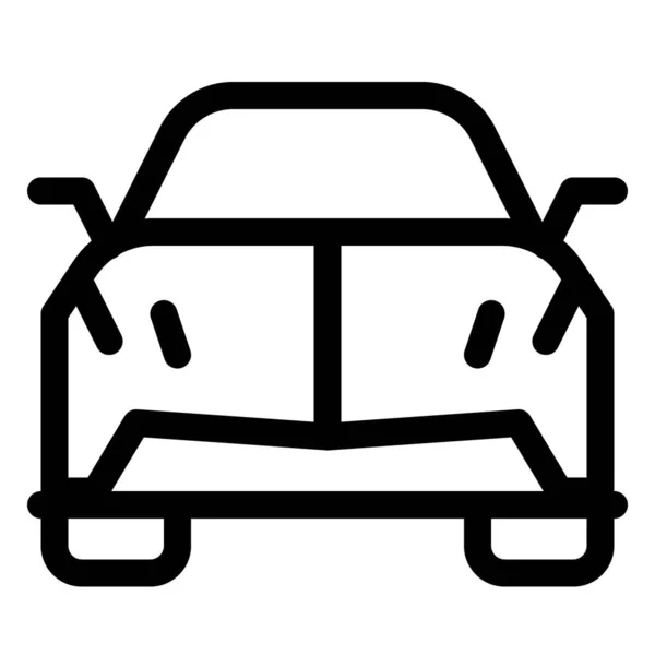 Μηχανοκίνητο Αυτοκίνητο Που Χρησιμοποιείται Για Διαμετακόμιση — Διανυσματικό Αρχείο