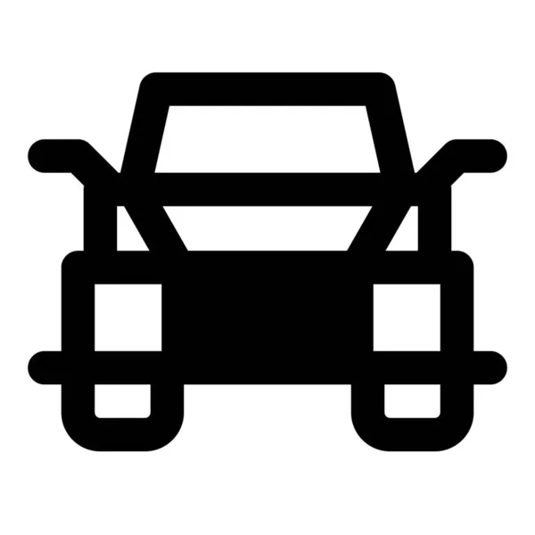 Jeep Stylu Elegancki Suv Lub Stylowy Pojazd — Wektor stockowy