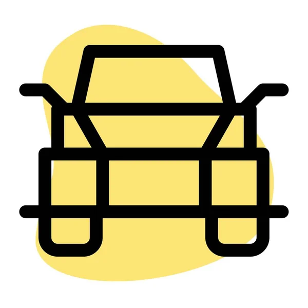 Klassisk Jeep Stil Suv Eller Elegant Fordon — Stock vektor