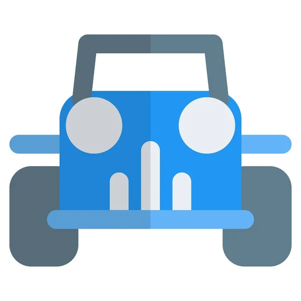 Jeep Una Marca Automóvil Americana — Vector de stock