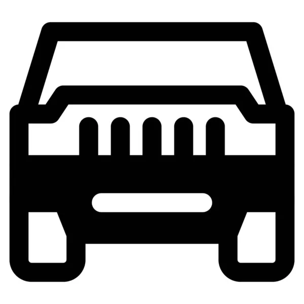 Attractive Design Jeep Wrangler — Stock Vector