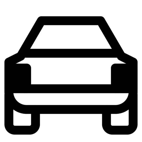 Veículo Motor Auto Alimentado Utilizado Para Transporte — Vetor de Stock