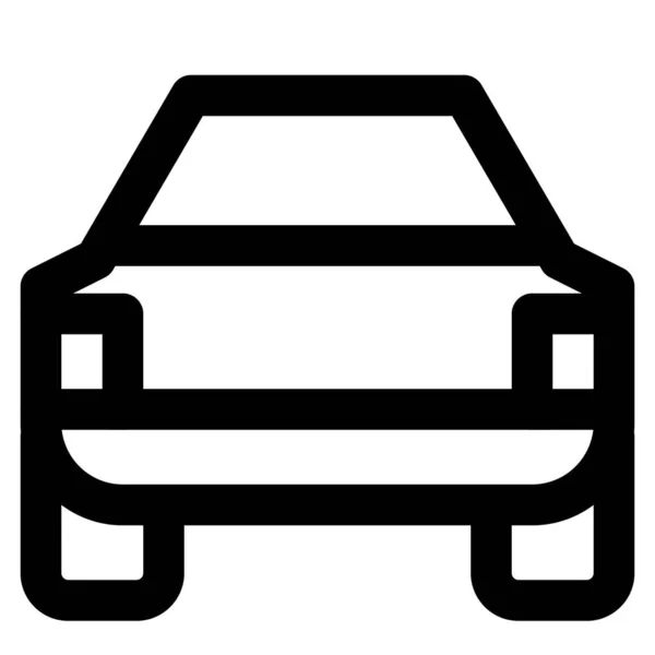 Vehículo Motor Autoalimentado Utilizado Para Transporte — Vector de stock