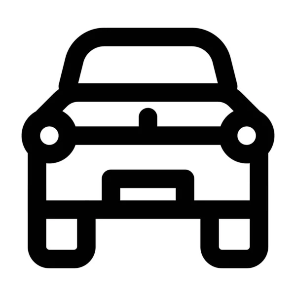 Старомодный Четырёхколёсный Автомобиль — стоковый вектор