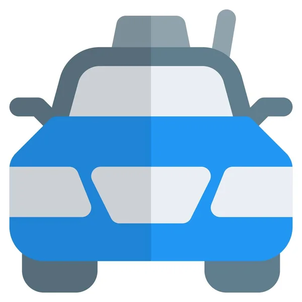 Наземный Транспорт Используемый Полицией — стоковый вектор