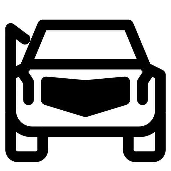 Auto Motorové Vozidlo Koly — Stockový vektor