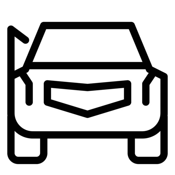 Автомобиль Транспортное Средство Колесами — стоковый вектор