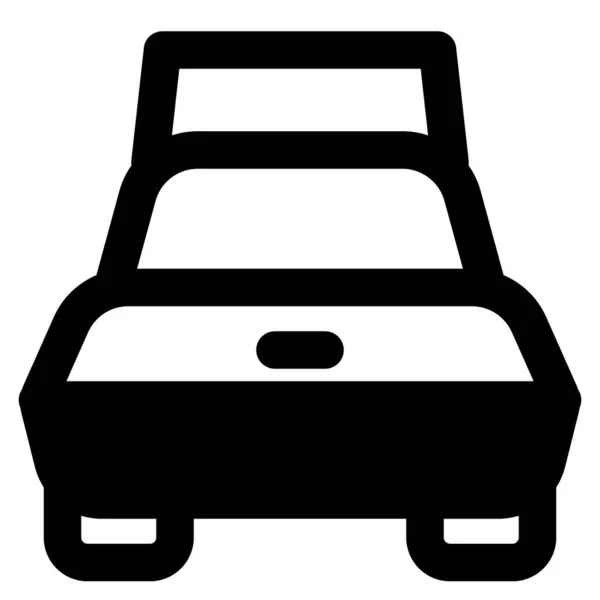 Автомобіль Верхнім Багажником — стоковий вектор
