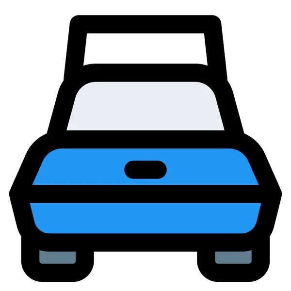 Αυτοκίνητο Οροφή Top Αποσκευών Μεταφορέα — Διανυσματικό Αρχείο