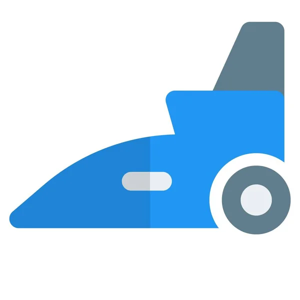 超音速ジェット形状の車 — ストックベクタ