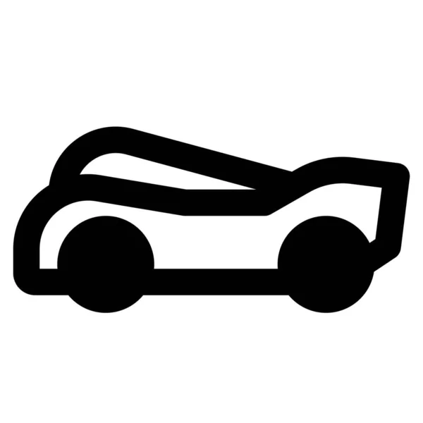 スーパーカー 高効率のスポーツカー — ストックベクタ