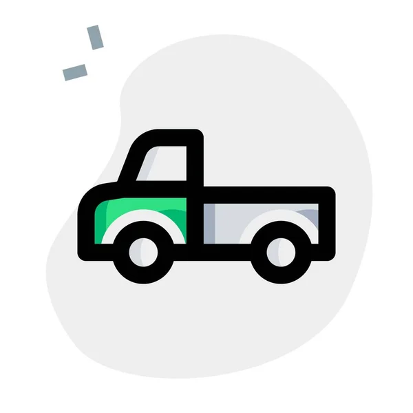 Camionnette Pour Transporter Livrer Expédition — Image vectorielle