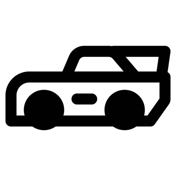 Πρωτότυπο Σπορ Που Χρησιμοποιείται Για Αγώνες Αυτοκινήτων — Διανυσματικό Αρχείο
