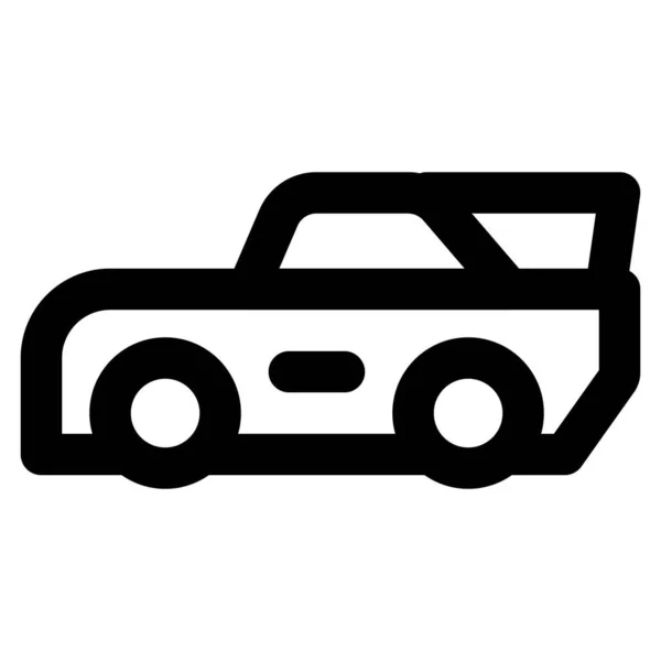 Πρωτότυπο Σπορ Που Χρησιμοποιείται Για Αγώνες Αυτοκινήτων — Διανυσματικό Αρχείο