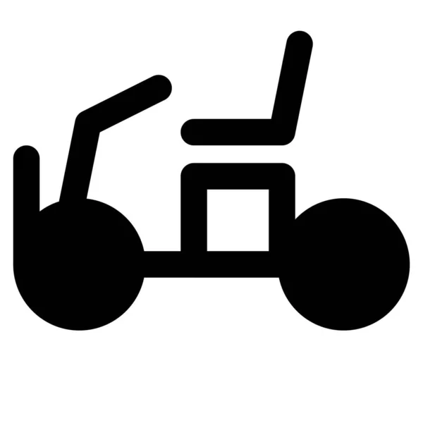 Quadricycles Utilisés Pour Les Loisirs Sur Les Plages — Image vectorielle