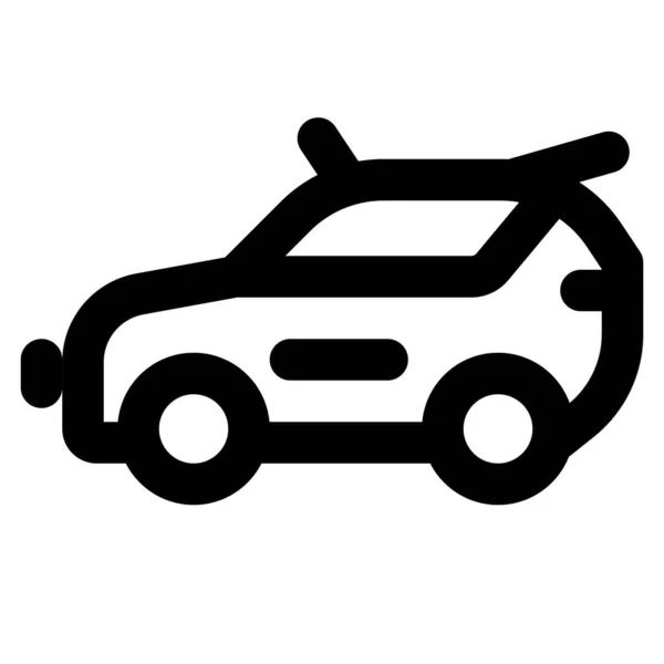 Rallye Automobile Voiture Course Conçue Pour Les Compétitions — Image vectorielle