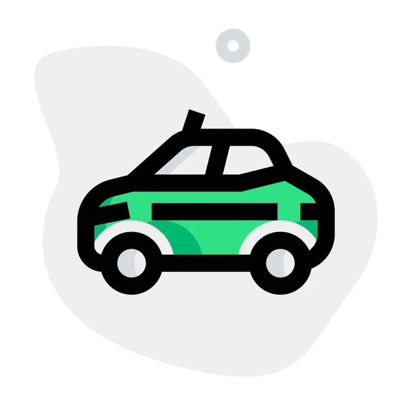 Taxi Osobní Doprava Městských Oblastech — Stockový vektor