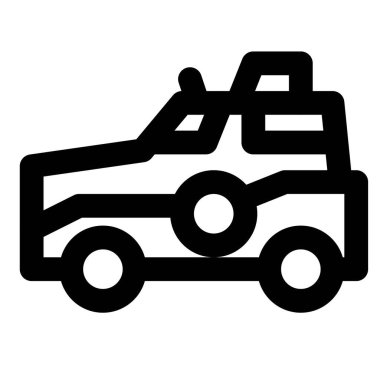 Muazzam korumalı çoklu zırhlı bir zırhlı araç..