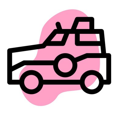 Muazzam korumalı çoklu zırhlı bir zırhlı araç..