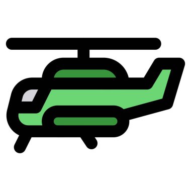 Helikopter kalkışa hazır..