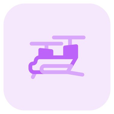 Çift güçlü pervaneli savaş helikopteri.