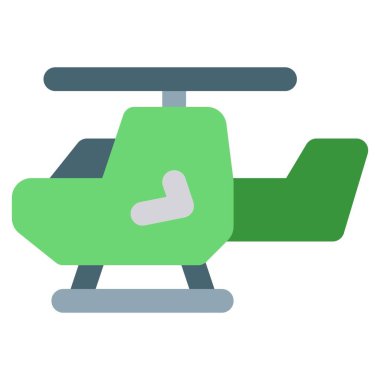 Acil kurtarma operasyonunda helikopter kullanılıyor..