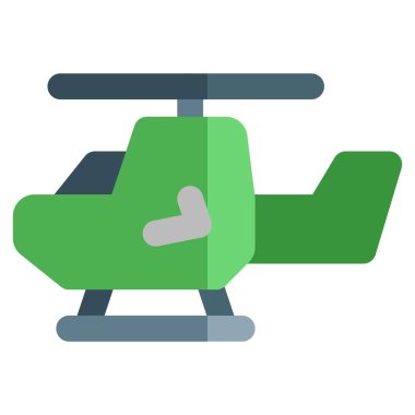 Acil kurtarma operasyonunda helikopter kullanılıyor..