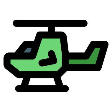 Acil kurtarma operasyonunda helikopter kullanılıyor..