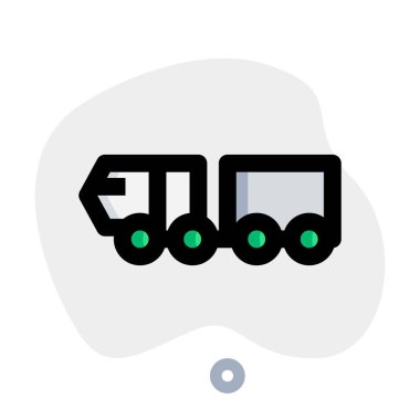 Hemtt, askeri sevkiyat için yükleyici kamyon.