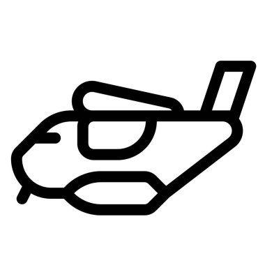 Savaş uçağı olarak da bilinen askeri uçak..