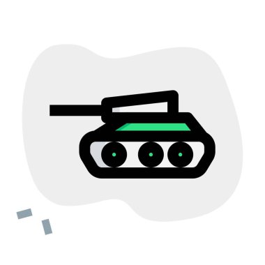 Tekerlekli bir savaş tankı..