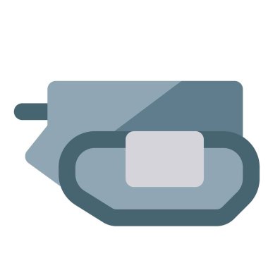 Rayları olan zırhlı bir savaş aracı..