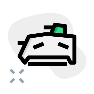 Yüksek performanslı taretli askeri tank.