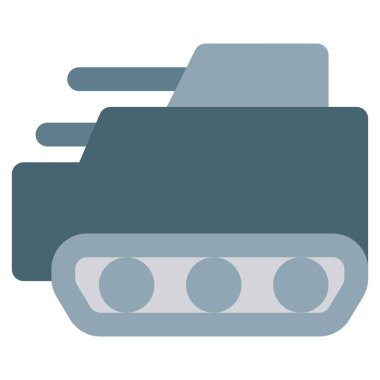 Çift namlulu bir savaş tankı..