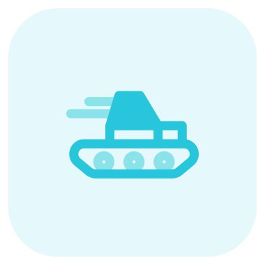 Savaş tankı imha silahlarıyla donatılmış.