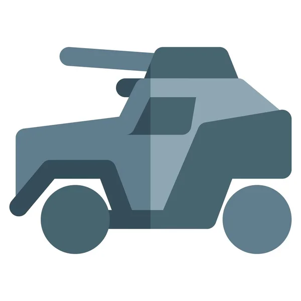 Multipurpose Armored Vehicle Transportation — Stock Vector