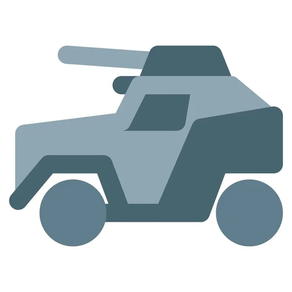 Monikäyttöinen Panssaroitu Ajoneuvo Kuljetukseen — vektorikuva